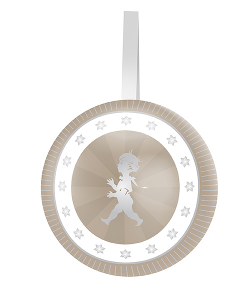  - Julkulor 3-pack Sand