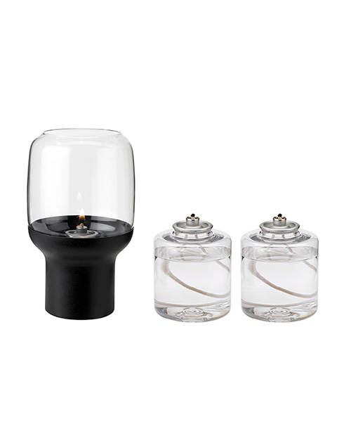  - Hoop 1 st ljuslykta & 2 st oljeljus