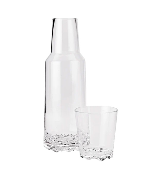  - Glacier karaff med drickglas