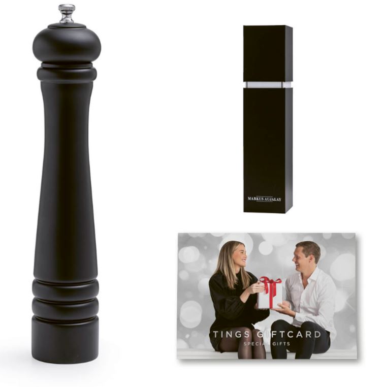  - TINGS Giftcard + Markus Aujalays pepparkvarn 32cm