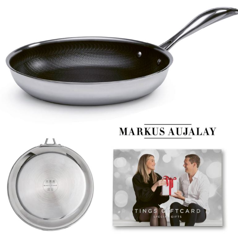  - TINGS Giftcard + Markus Aujalays steelsafe stekpanna 24cm
