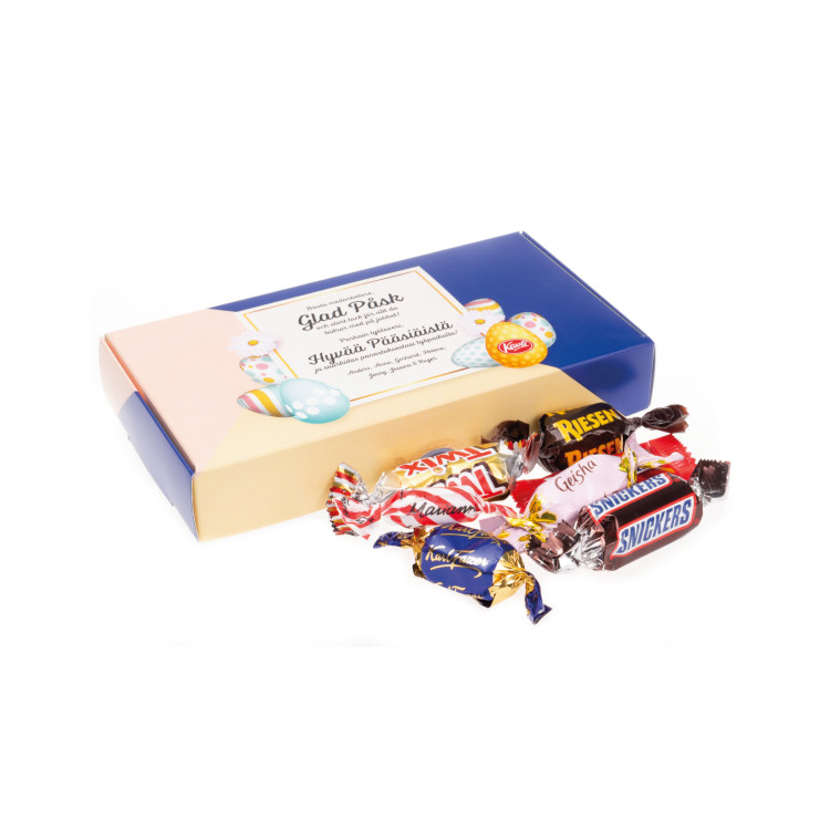  - BREVLÅDEASK GODIS - MÄRKESMIX 150 G