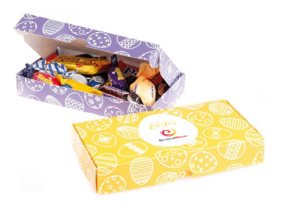  - Brevlådeask - Standardmotiv   Märkesmix (150 gram)