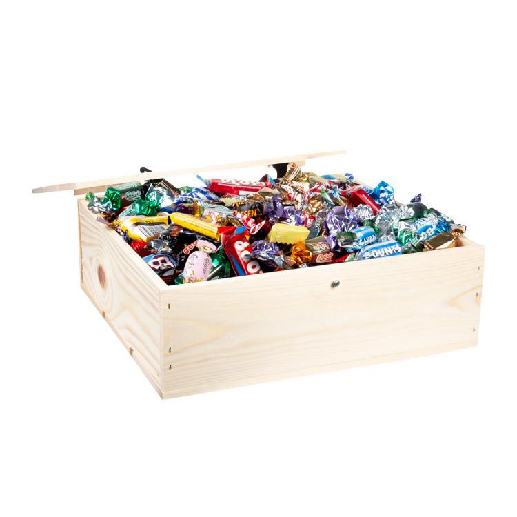  - TRÄLÅDA STOR - Märkesmix 2,2kg