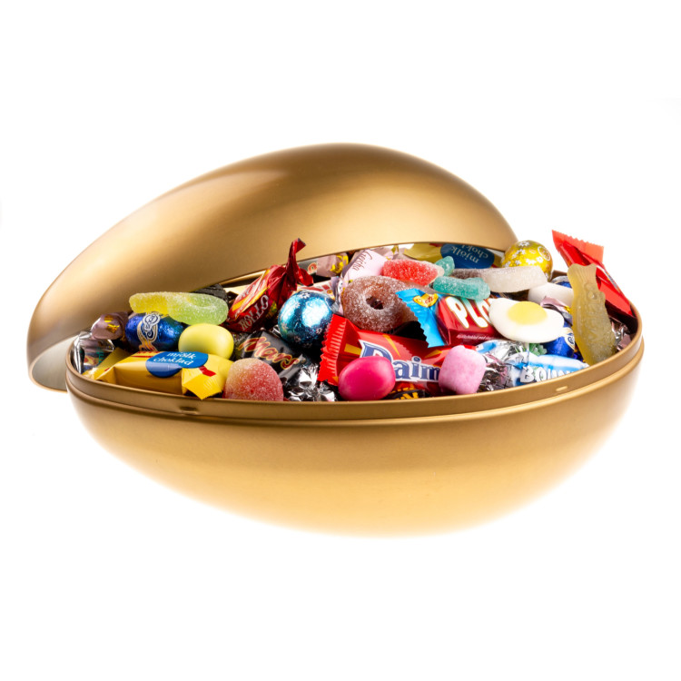  - PLÅTÄGG GULD 25 CM - 50/50 1,8kg