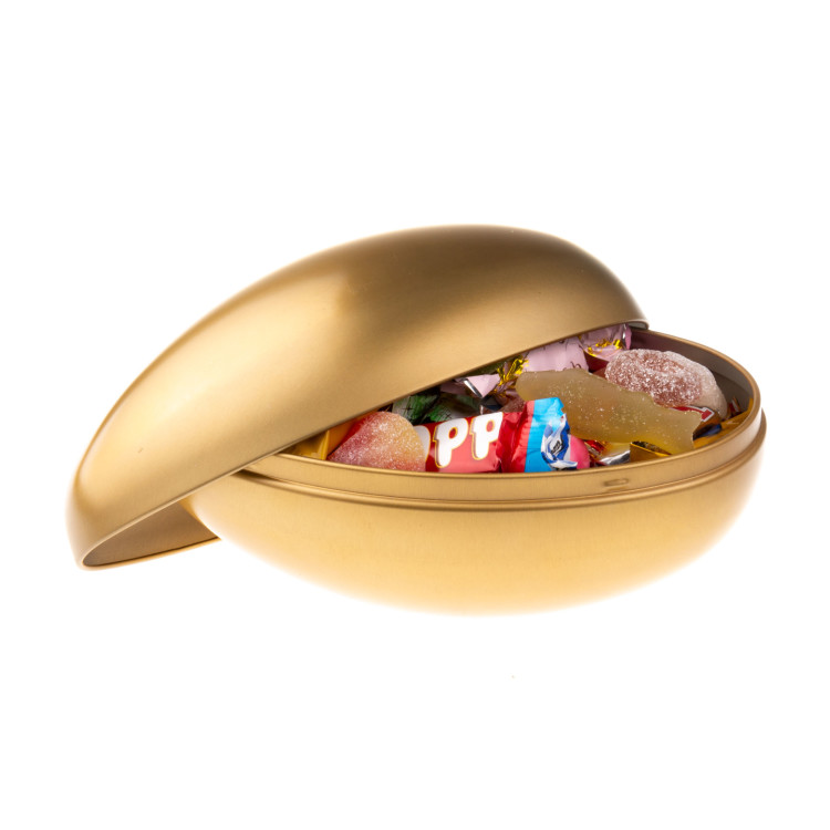  - PLÅTÄGG GULD 18 CM - 50 / 50 MIX 550g