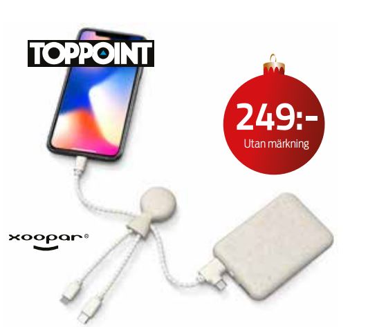  - Xoopar Powerbank Mr Bio 5000 mAh