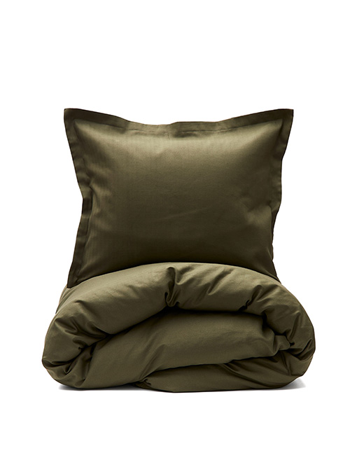  - Primland hotel satin bäddset Grön