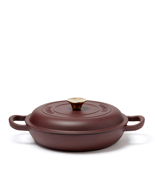  - Monte gjutjärnstraktör Vinröd