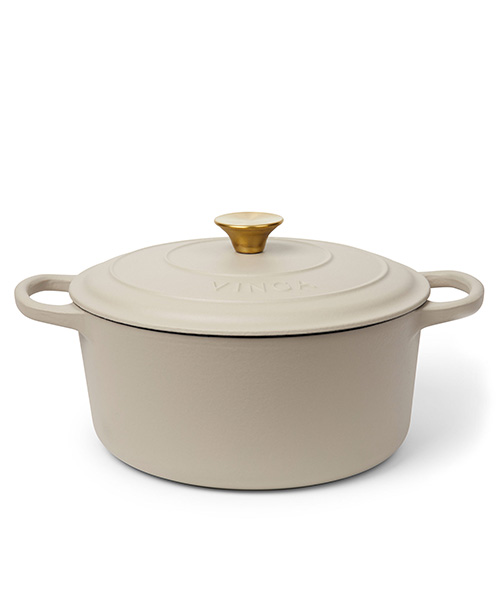  - Monte gjutjärnsgryta rund 5,5 L Grå