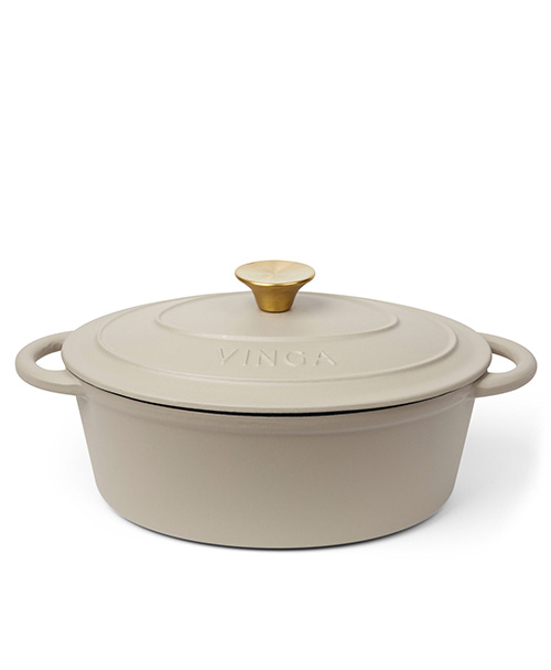  - Monte gjutjärnsgryta 3,5 L Grå