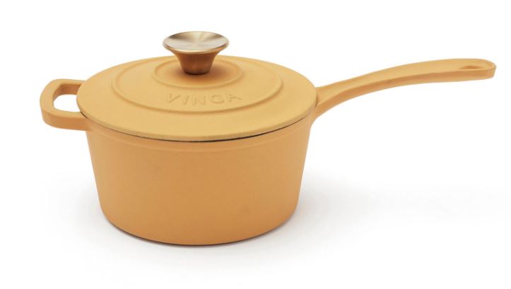  - Monte gjutjärn såskastrull gul