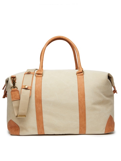  - Bosler Dufflebag RCS återvunnen canvas Greige