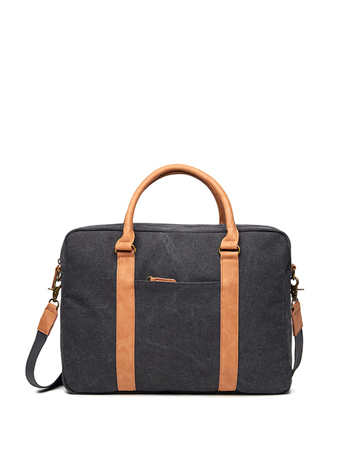  - Bosler datorväska RCS återvunnen canvas Svart