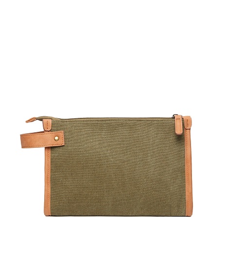  - Bosler Necessär GRS återvunnen canvas Grön