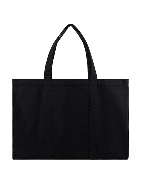  - Hilo AWARE™ återvunnen canvas maxi tote bag Svart