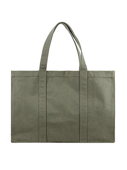  - Hilo AWARE™ återvunnen canvas maxi tote bag Grön