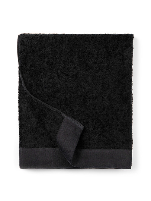  - Birch handduk, 90x150 Svart