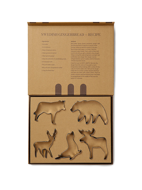  - Nordic big 5 kakform, 5 delar