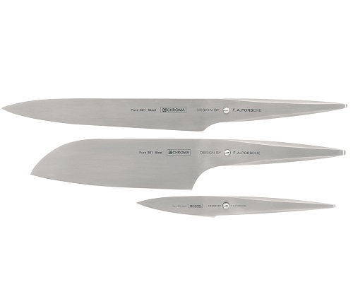  - Chroma Type 301 Set med 3 knivar