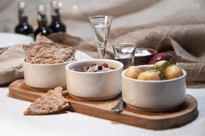  - Xantia Serveringsfat + Skålar