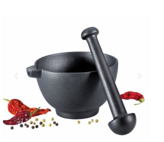  - Mortel i gjutjärn XL 15,5 cm